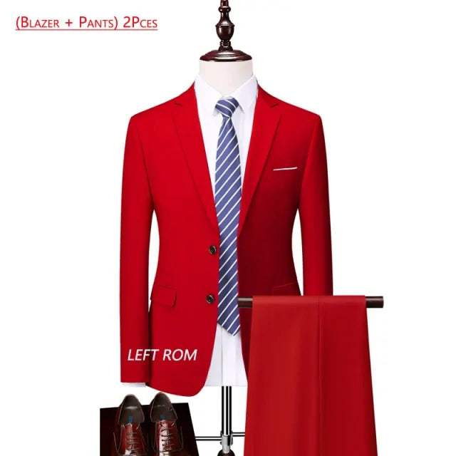 Men's Premium Solid Suit