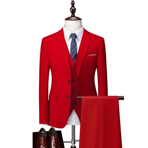 Men's Premium Solid Suit