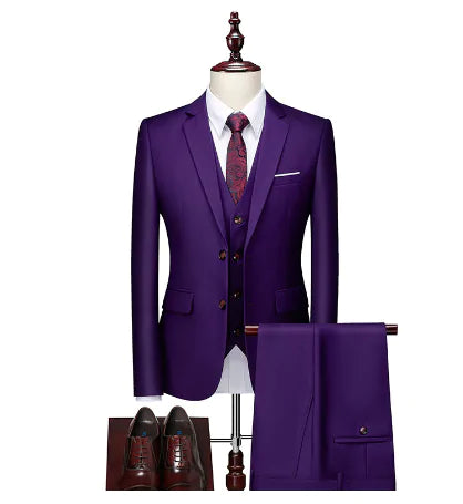Men's Premium Solid Suit