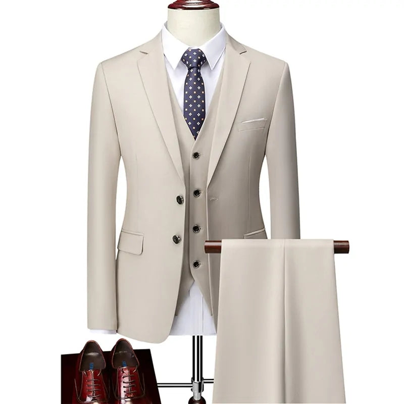 Men's Premium Solid Suit