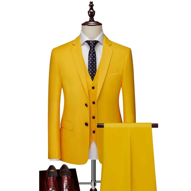 Men's Premium Solid Suit