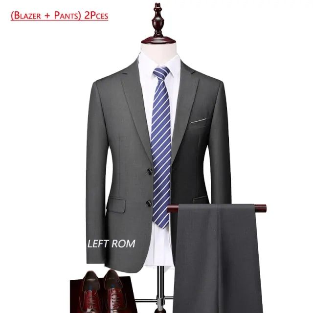 Men's Premium Solid Suit