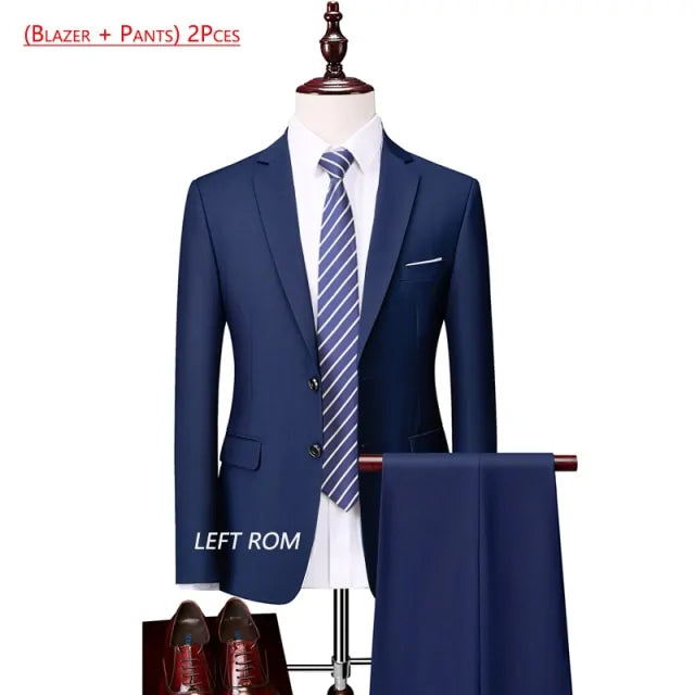 Men's Premium Solid Suit