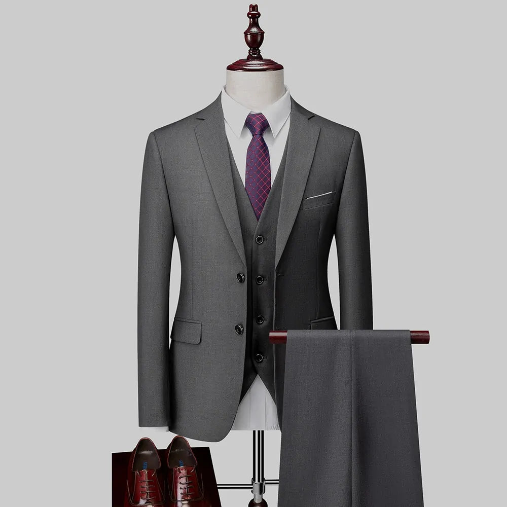 Men's Premium Solid Suit