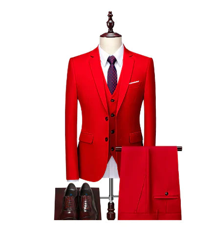 Men's Premium Solid Suit