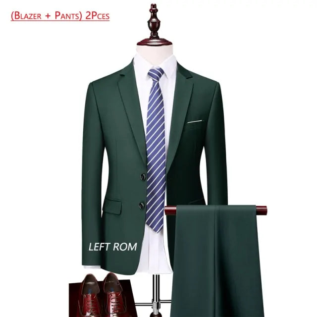 Men's Premium Solid Suit