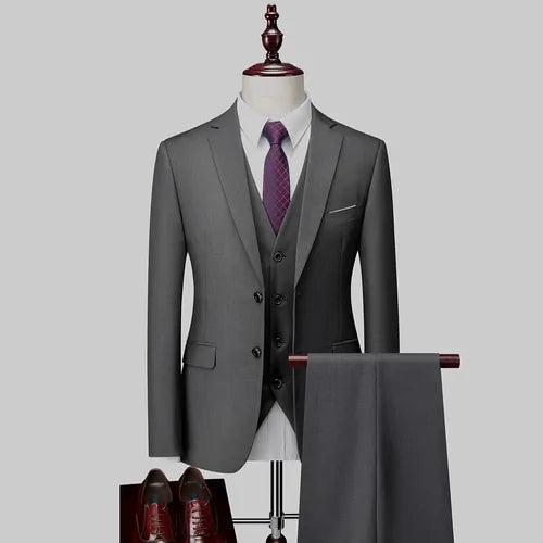 Men's Premium Solid Suit