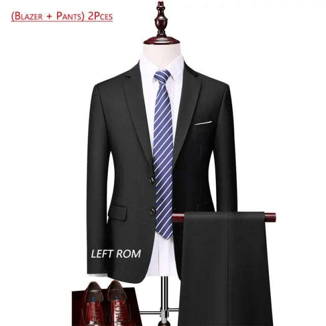 Men's Premium Solid Suit