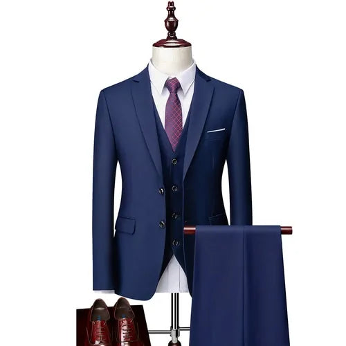 Men's Premium Solid Suit