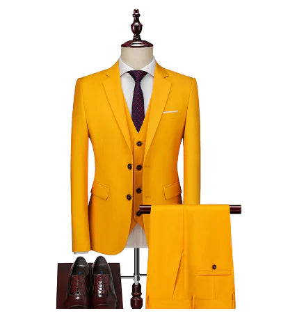 Men's Premium Solid Suit