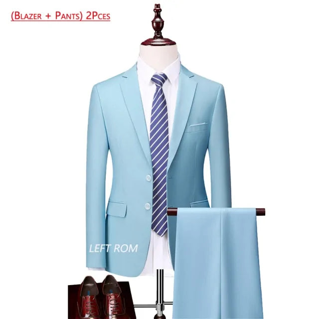 Men's Premium Solid Suit