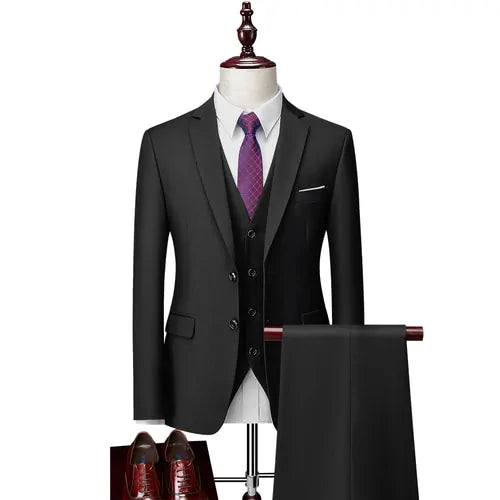 Men's Premium Solid Suit