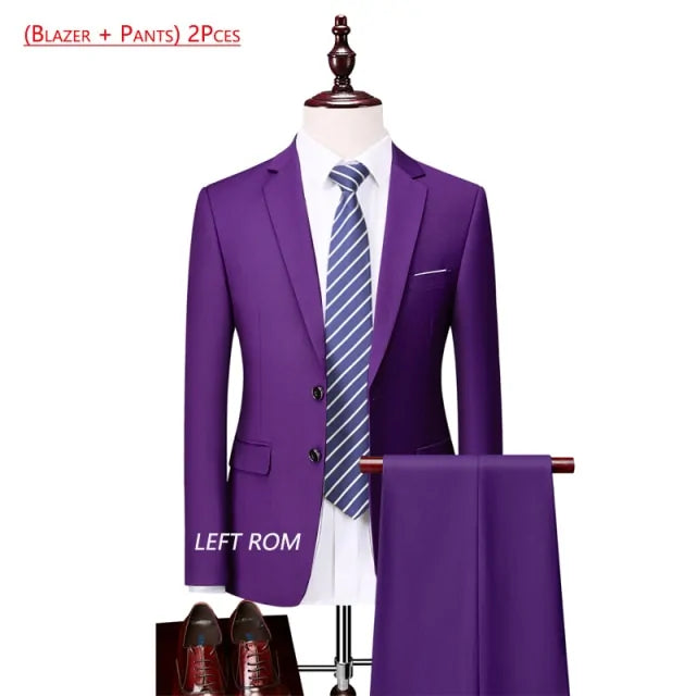Men's Premium Solid Suit