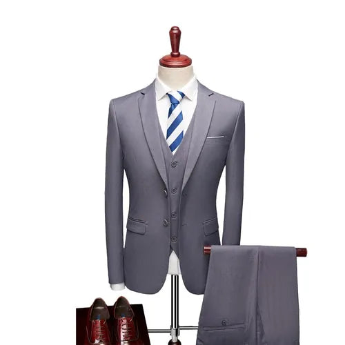 Men's Premium Solid Suit