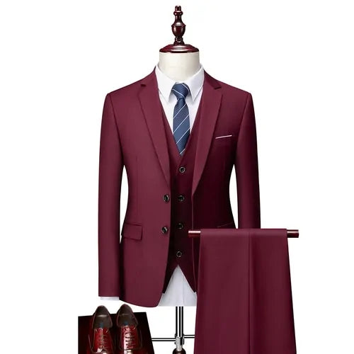 Men's Premium Solid Suit