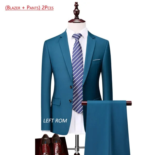 Men's Premium Solid Suit