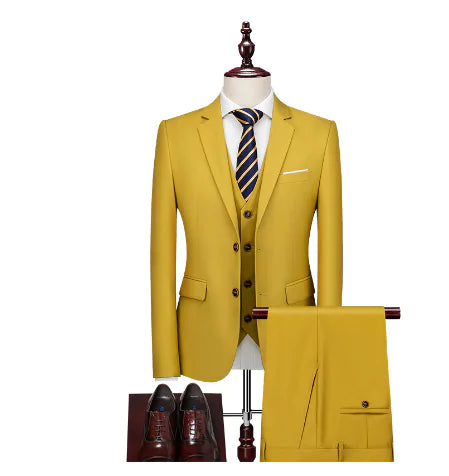 Men's Premium Solid Suit