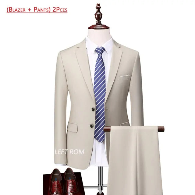 Men's Premium Solid Suit