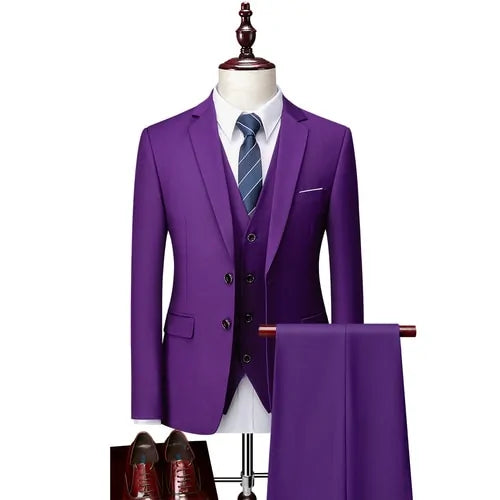 Men's Premium Solid Suit