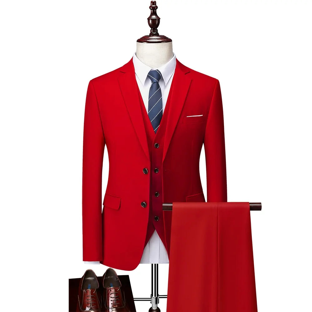 Men's Premium Solid Suit